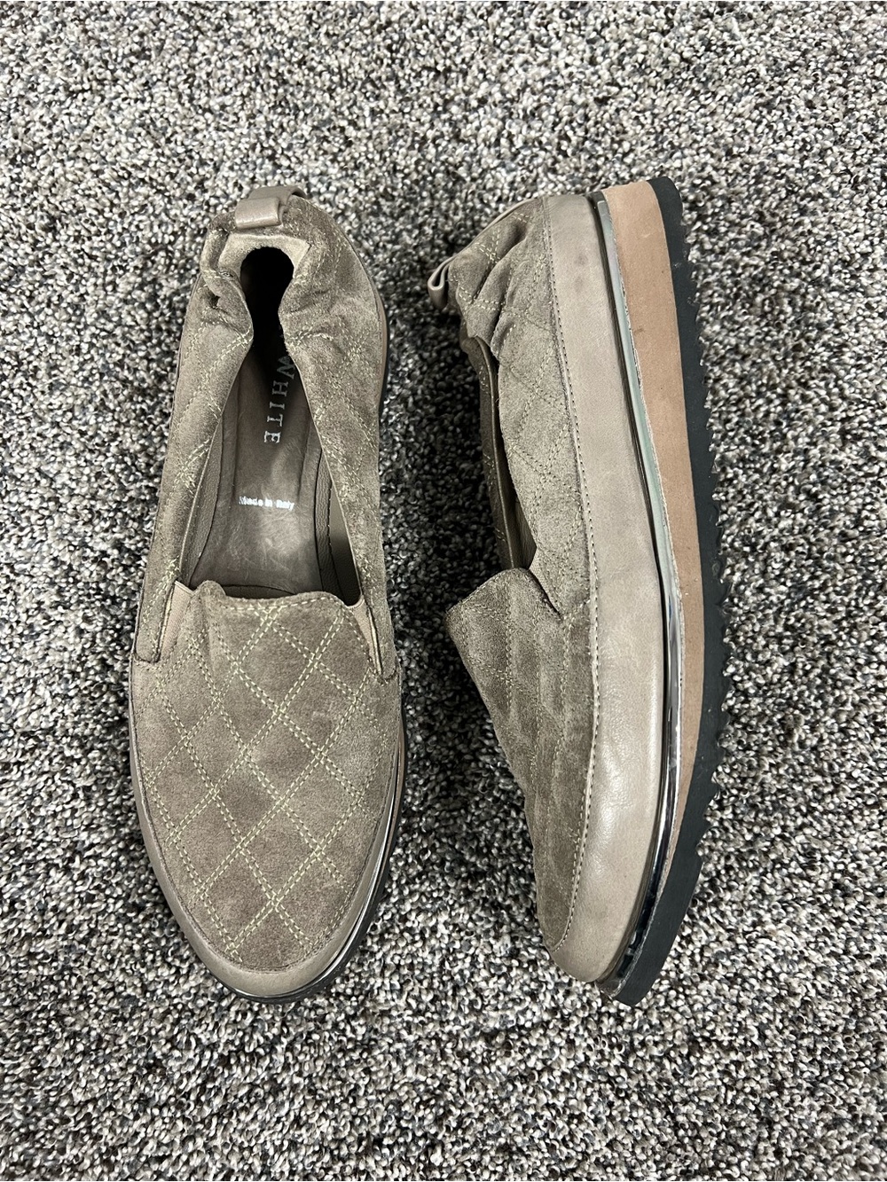 Ron White slip-ons Sz 9.5